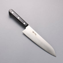  Seisuke SLD Migaki Polish Finish Santoku  180mm Black Pakka wood Handle - Seisuke Knife