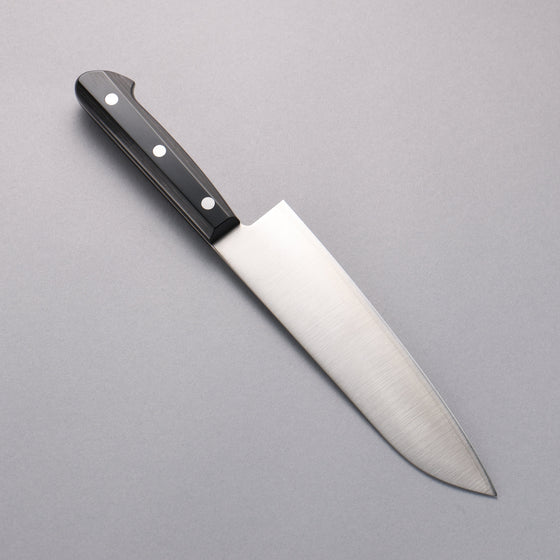 Seisuke SLD Migaki Polish Finish Santoku  180mm Black Pakka wood Handle - Seisuke Knife