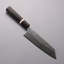  Yoshimi Kato SG2 Damascus Migaki Finished Bunka  170mm Ebony (White Ring) Handle - Seisuke Knife