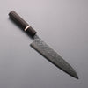 Yoshimi Kato VG10 Damascus Hammered(square) Gyuto  210mm Ebony (White Ring) Handle - Seisuke Knife - Slide 1