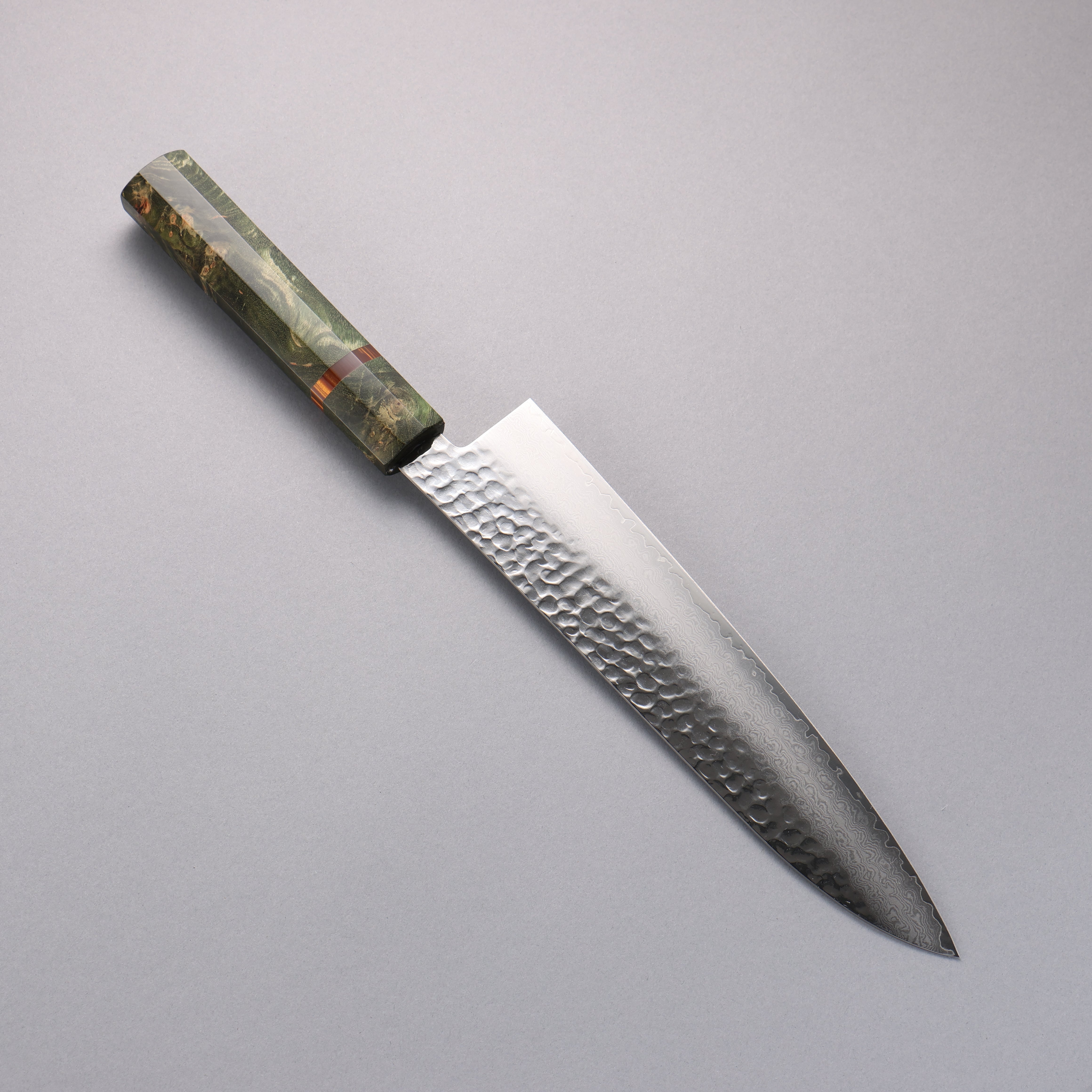 Sakai Takayuki VG10 33 Layer Damascus Gyuto 240mm Stabilized wood Handle - Seisuke Knife