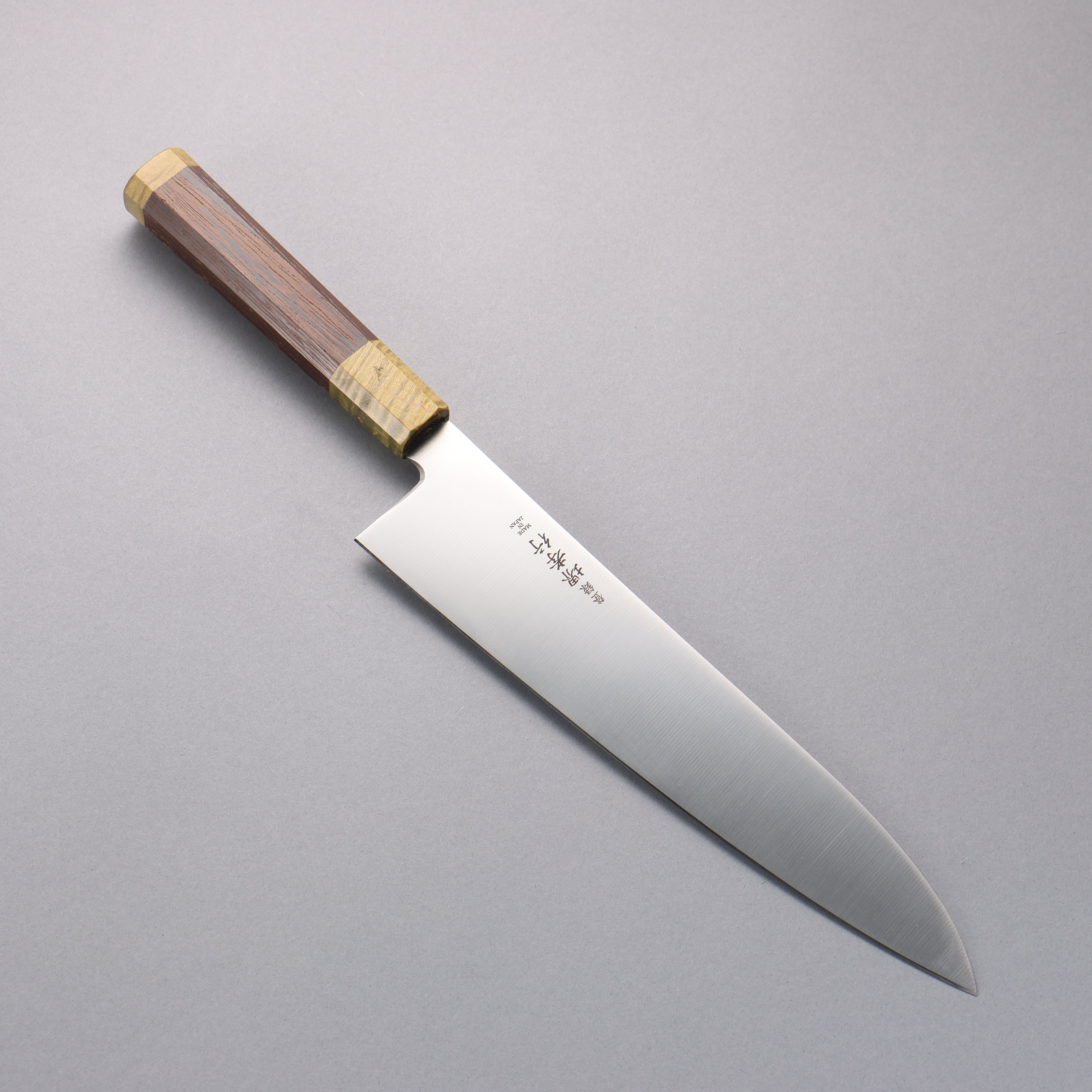 Sakai Takayuki Antares Emerald Uddeholm Swedish stain-resistant steel Gyuto 240mm Wenge (Double Green Ring) Handle - Seisuke Knife