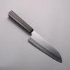 Makoto Kurosaki VG10 Nashiji Santoku  170mm Ebony Wood Handle - Seisuke Knife