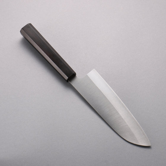 Makoto Kurosaki VG10 Nashiji Santoku  170mm Ebony Wood Handle - Seisuke Knife