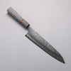 Yu Kurosaki Fujin SG2 Hammered Gyuto  210mm Stabilized wood (With Acrylic Ring) Handle - Seisuke Knife