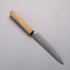 Seisuke Silver Steel No.3 Migaki Polish Finish Petty-Utility  150mm White Oak Handle - Seisuke Knife