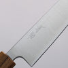 Seisuke Silver Steel No.3 Migaki Polish Finish Petty-Utility  150mm White Oak Handle - Seisuke Knife