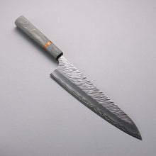  Yu Kurosaki Fujin SG2 Hammered Gyuto  240mm Stabilized wood (With Acrylic Ring) Handle - Seisuke Knife