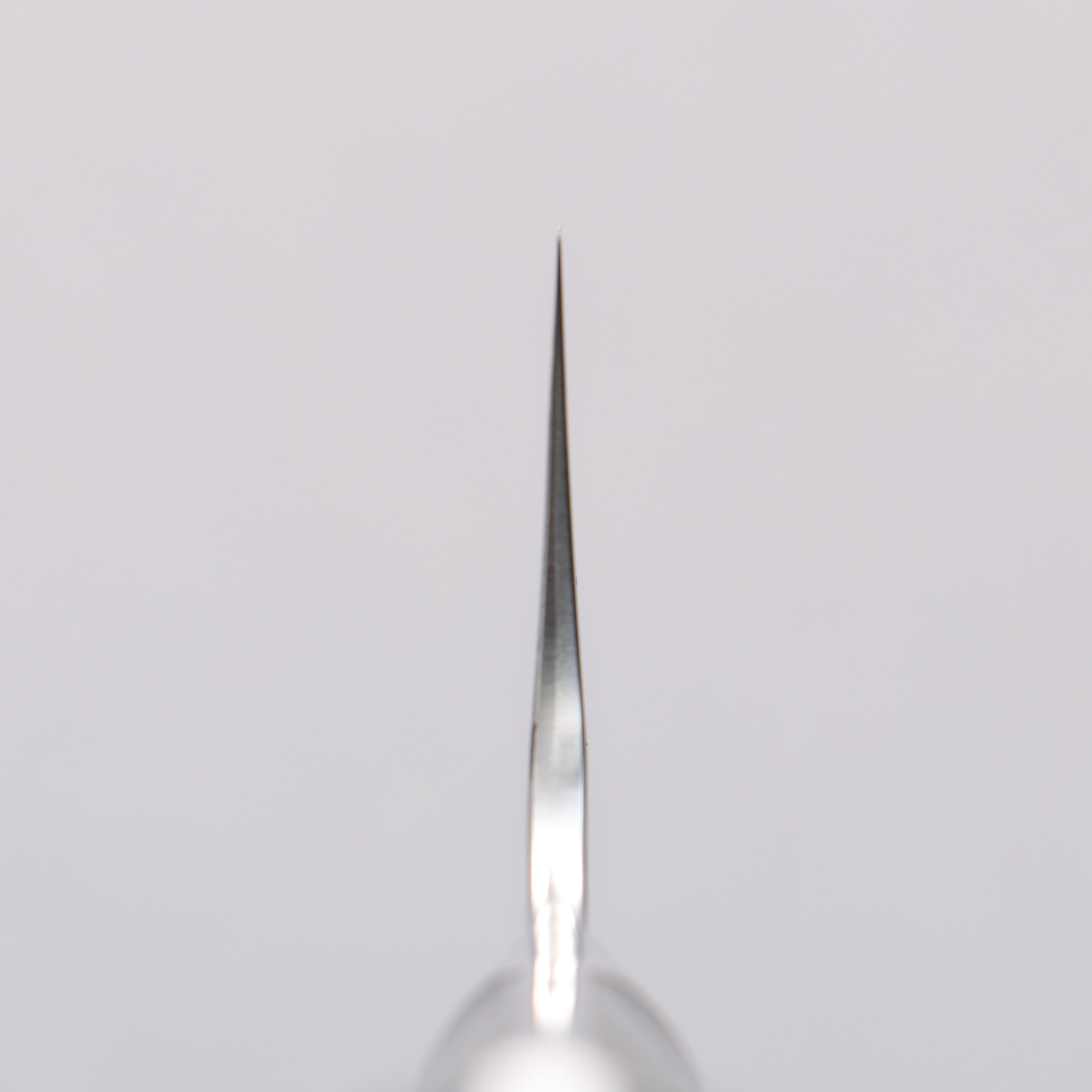 Takeshi Saji SPG STRIX Hammered Migaki Finished Santoku  180mm White and Black Marble Acrylic Handle - Seisuke Knife