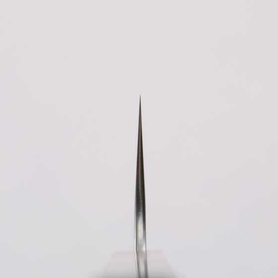 Yoshimi Kato VG10 Damascus Hammered(square) Santoku  170mm Ebony (White Ring) Handle - Seisuke Knife