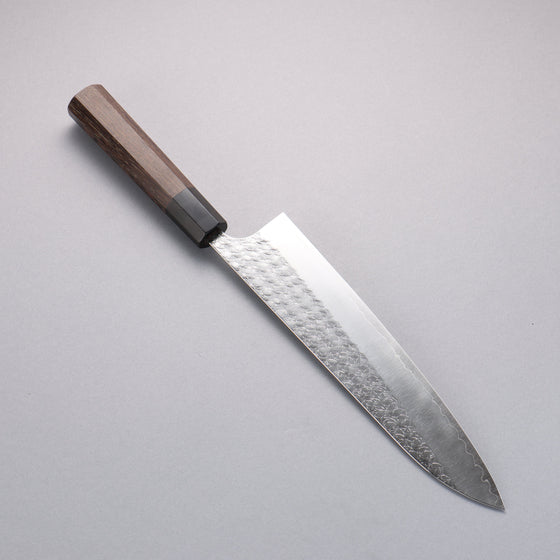 Yoshimi Kato Minamo SG2 Hammered Gyuto  240mm Wenge Handle - Seisuke Knife