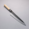 Kikuzuki White Steel No.2 Black Finished Gyuto 270mm Magnolia Handle - Seisuke Knife - Slide 16