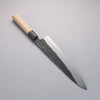 Kikuzuki White Steel No.2 Black Finished Gyuto 270mm Magnolia Handle - Seisuke Knife - Slide 11