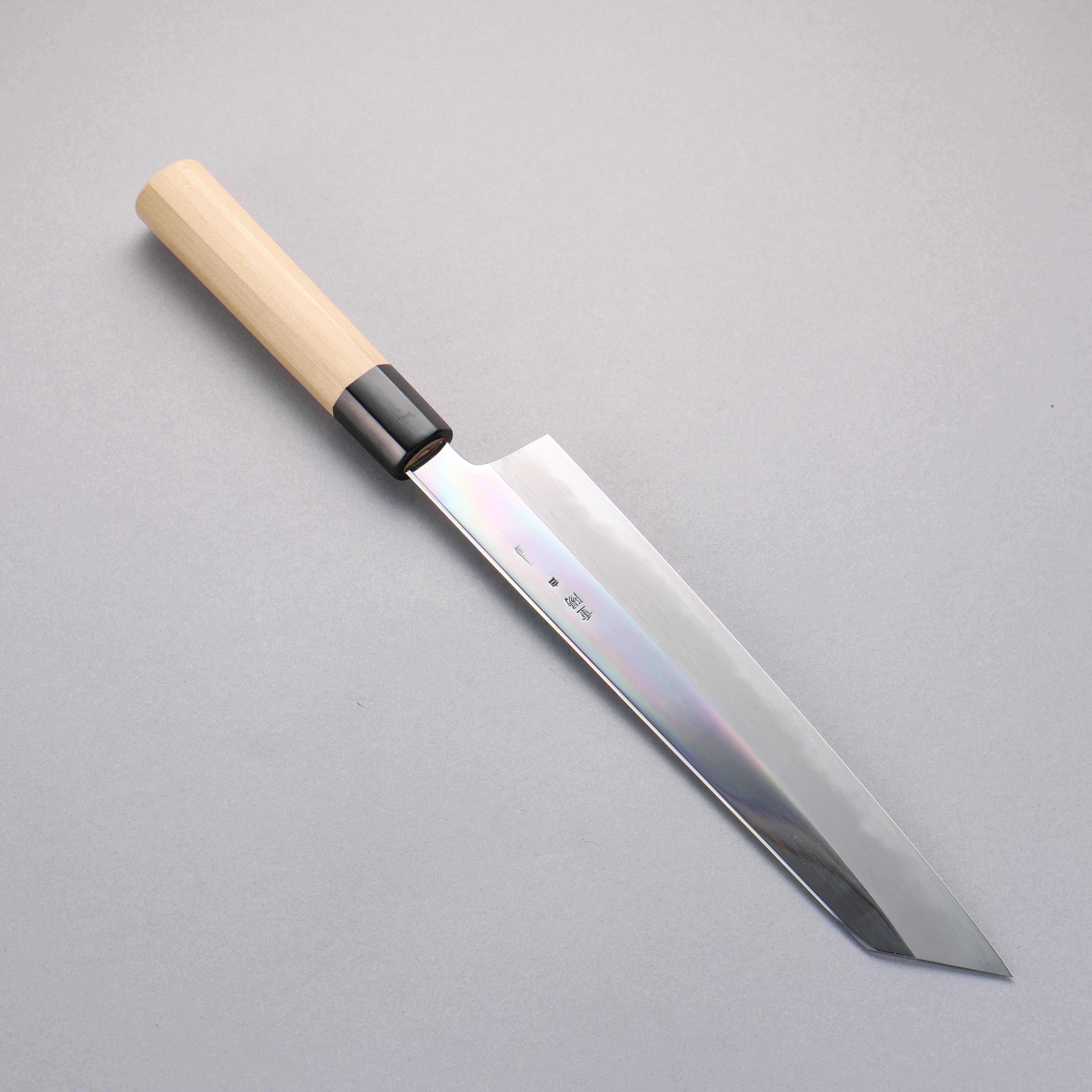 Choyo White Steel Mirrored Kiritsuke Gyuto 240mm Magnolia Handle - Seisuke Knife