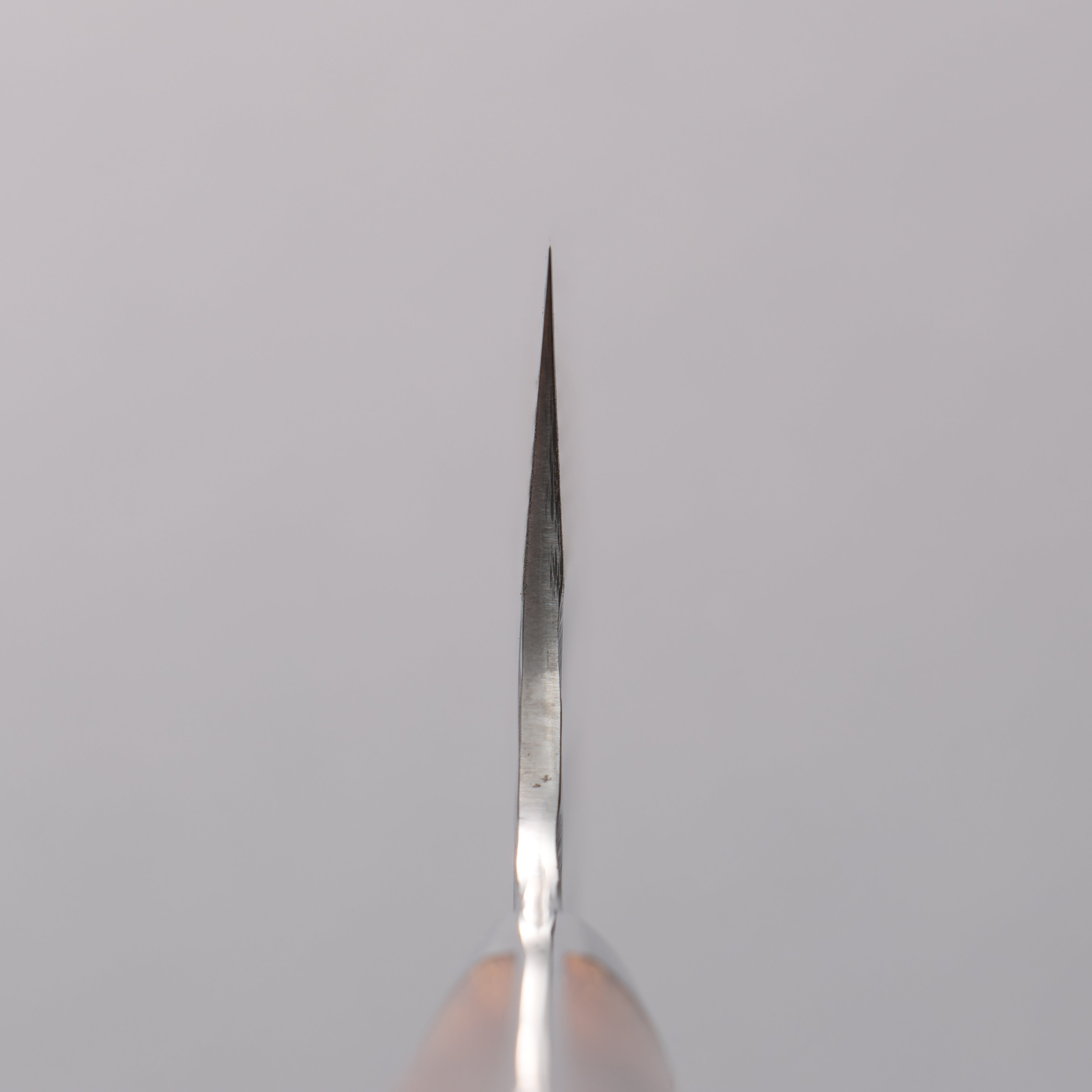 Takeshi Saji SRS13 Damascus Hammered(Maru) Bunka  180mm Ironwood Handle - Seisuke Knife