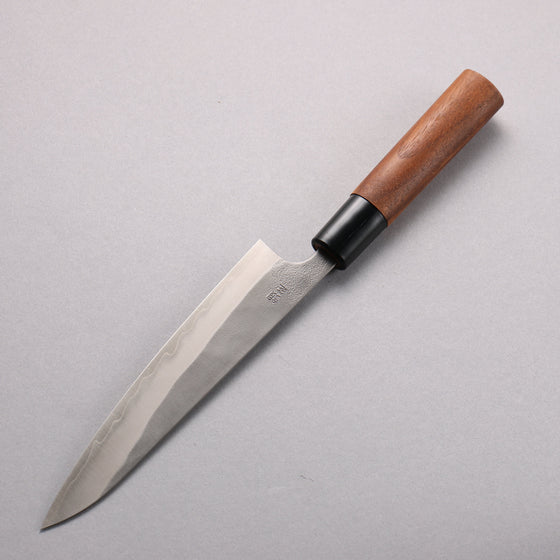 Nao Yamamoto Silver Steel No.3 Nashiji Petty-Utility 160mm Walnut Handle - Seisuke Knife