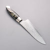 Kajin ZDP189 Damascus Migaki Finished Santoku  165mm Abalone Inlay Handle - Seisuke Knife