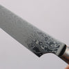 Kajin ZDP189 Damascus Migaki Finished Petty-Utility  95mm Complite with Chinese Quince Burl Inlay Handle - Seisuke Knife