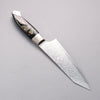 Kajin ZDP189 Damascus Migaki Finished Bunka  165mm Abalone Inlay Handle - Seisuke Knife