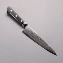  Ryusen Bonten Unryu VG10 63 Layer Damascus Gyuto  150mm Black Pakka wood Handle - Seisuke Knife