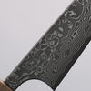 Yoshimi Kato VG10 Black Damascus Paring  90mm Western style (blue) Handle - Seisuke Knife - Slide 3