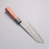 Yoshimi Kato VG10 Black Damascus Bunka  170mm Chinese Quince Burl (Ferrule: Ebony) Handle - Seisuke Knife - Slide 2