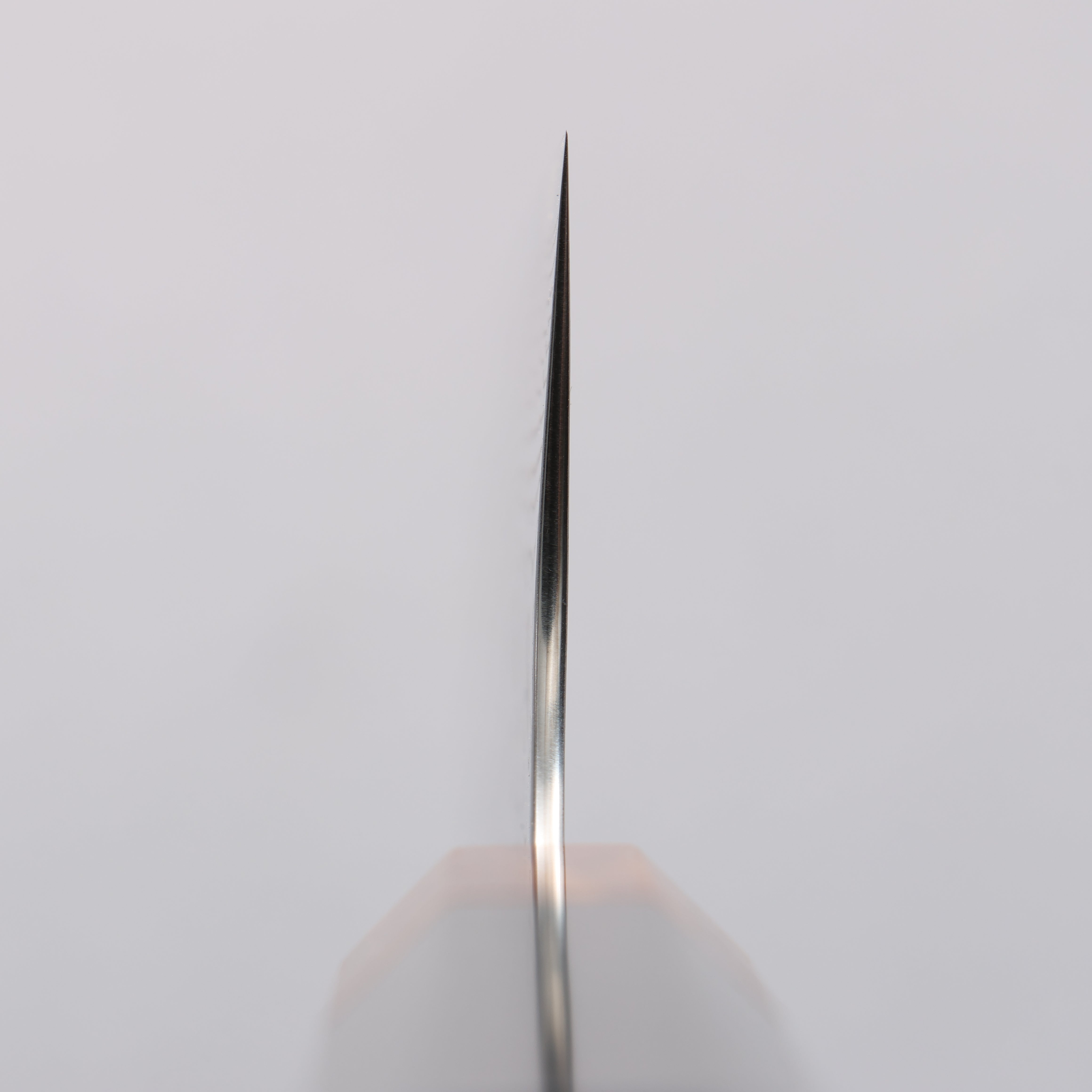 Yoshimi Kato SG2 Damascus Migaki Finished Gyuto  240mm Ebony (ferrule: Orange Resin) Handle - Seisuke Knife