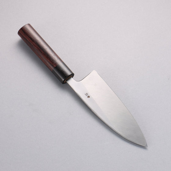 Seisuke Blue Steel Kasumitogi Deba 150mm Rosewood Handle - Seisuke Knife