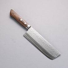  Kunihira Sairyu VG10 Damascus Nakiri 165mm Scotch Pakkawood Handle - Seisuke Knife