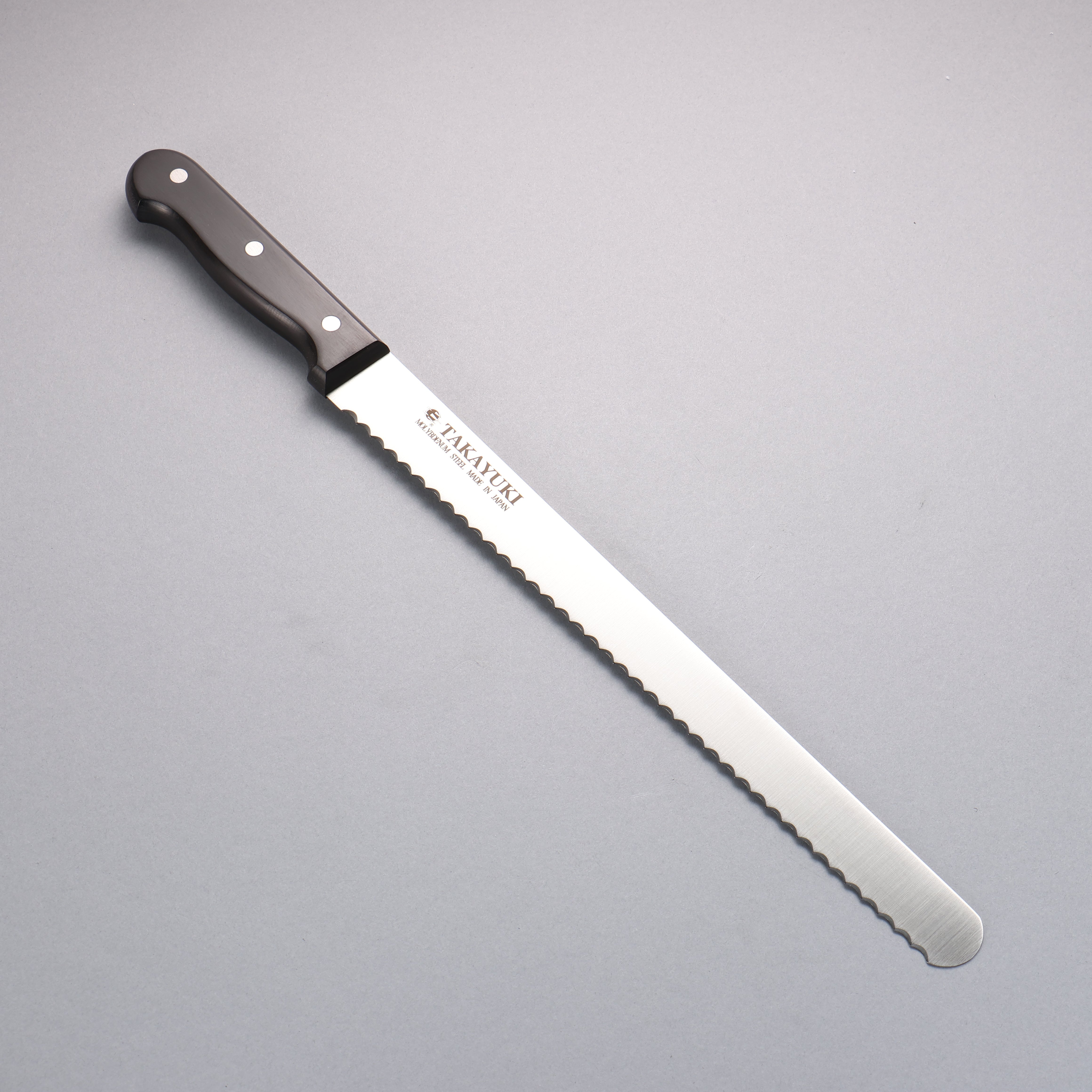 Sakai Takayuki Molybdenum Bread Slicer 300mm - Seisuke Knife