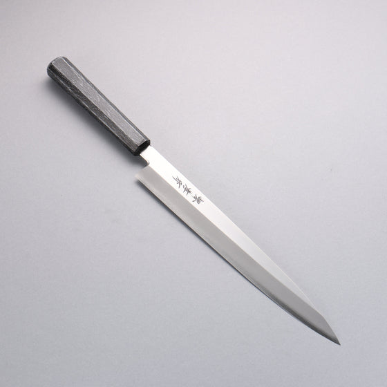 Sakai Takayuki Nanairo INOX Molybdenum Yanagiba 270mm Ebony ABS Resin Handle - Seisuke Knife