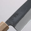 Seisuke Blue Steel No.2 Black Finished Santoku  170mm Purpleheart (Ferrule: Oak) Handle - Seisuke Knife - Slide 8