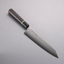  Toshitaka Seisuke VG10 65 Layer Damascus Kiritsuke Gyuto  210mm Ebony (Maple Ring and Water Buffalo Ferrule) Handle - Seisuke Knife