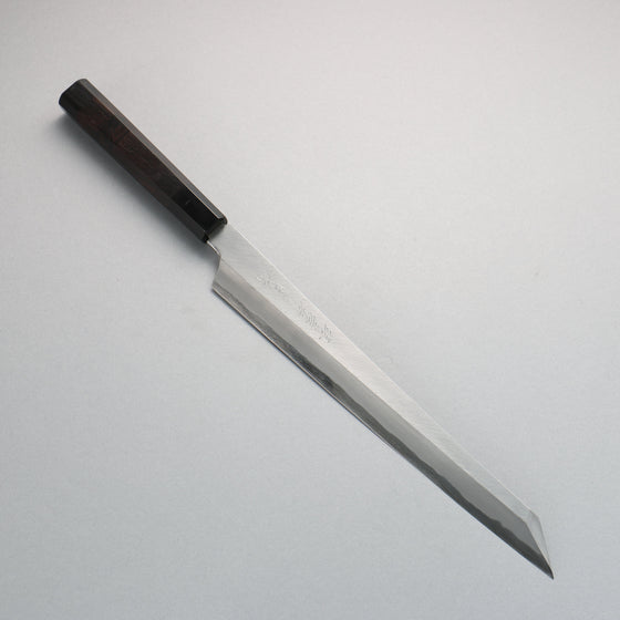 Sakai Takayuki Byakko White Steel No.1 Kiritsuke Yanagiba 300mm Ebony Wood Handle with Sheath - Seisuke Knife