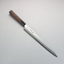  Sakai Takayuki Tokujyo White Steel No.2 Yanagiba Wenge with Double Water Buffalo Ring Handle - Seisuke Knife