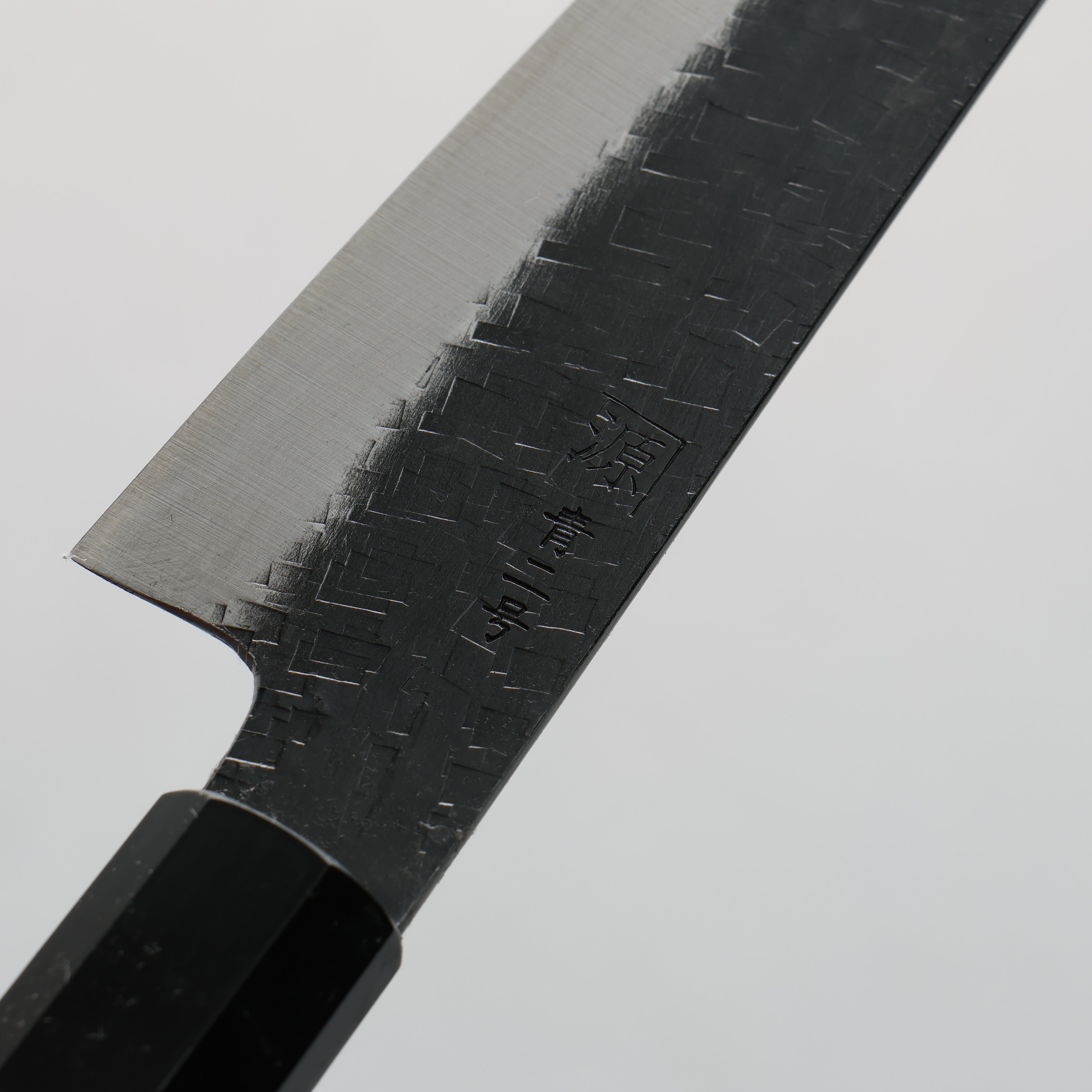 Shigeki Tanaka TEKKA Blue Steel No.2 Kurouchi Square-Hammered Kiritsuke Petty-Utility 150mm Walnut Handle - Seisuke Knife