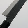 Shigeki Tanaka TEKKA Blue Steel No.2 Kurouchi Hammered(square) Kiritsuke Petty-Utility  150mm Walnut Handle - Seisuke Knife - Slide 4