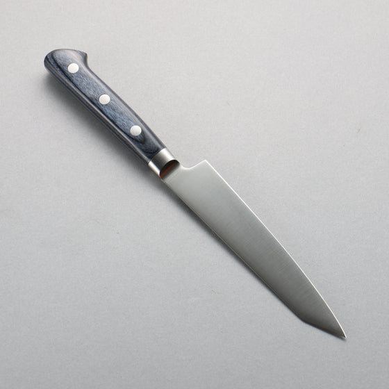 Seisuke Seiten Molybdenum Kiritsuke Petty-Utility  145mm Navy blue Pakka wood Handle - Seisuke Knife