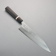  Yoshimi Kato SG2 Damascus Migaki Finished Kiritsuke Gyuto  240mm Ebony (White Ring) Handle - Seisuke Knife