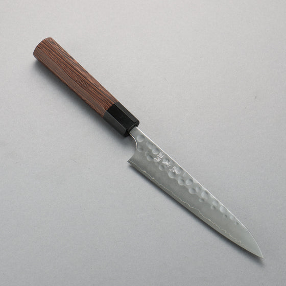 Yoshimi Kato SG2 Hammered(Maru) Petty-Utility  150mm Wenge Handle - Seisuke Knife