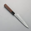 Yoshimi Kato SG2 Hammered(Maru) Petty-Utility  150mm Wenge Handle - Seisuke Knife - Slide 2