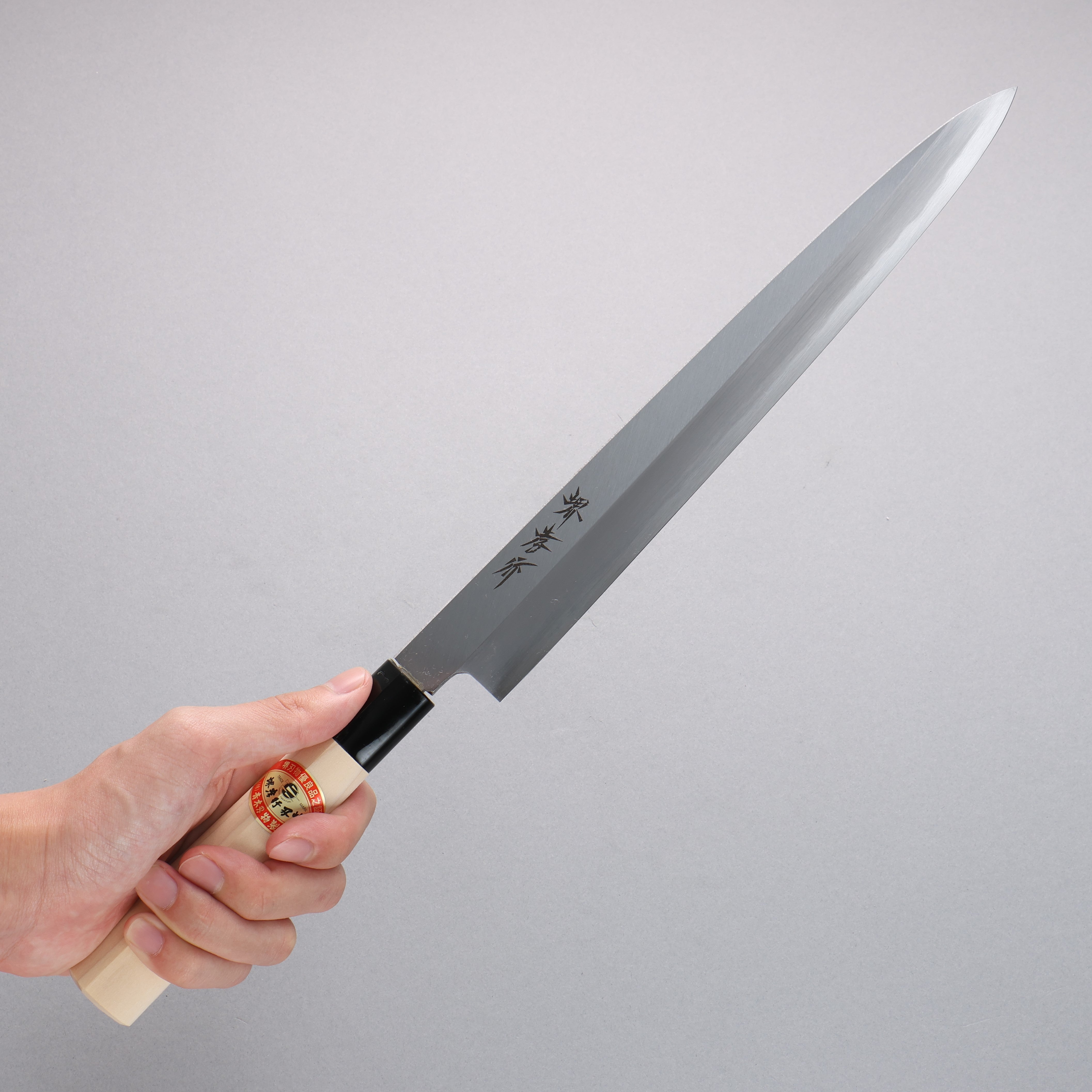 調理器具 Sakai Takayuki X-Treme Fish Tailor Knife Sakai Takayuki Kasumi White Steel Yanagiba Magnolia Handle
