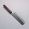 Seisuke White Steel Kasumitogi Nakiri 180mm Rosewood Handle - Seisuke Knife