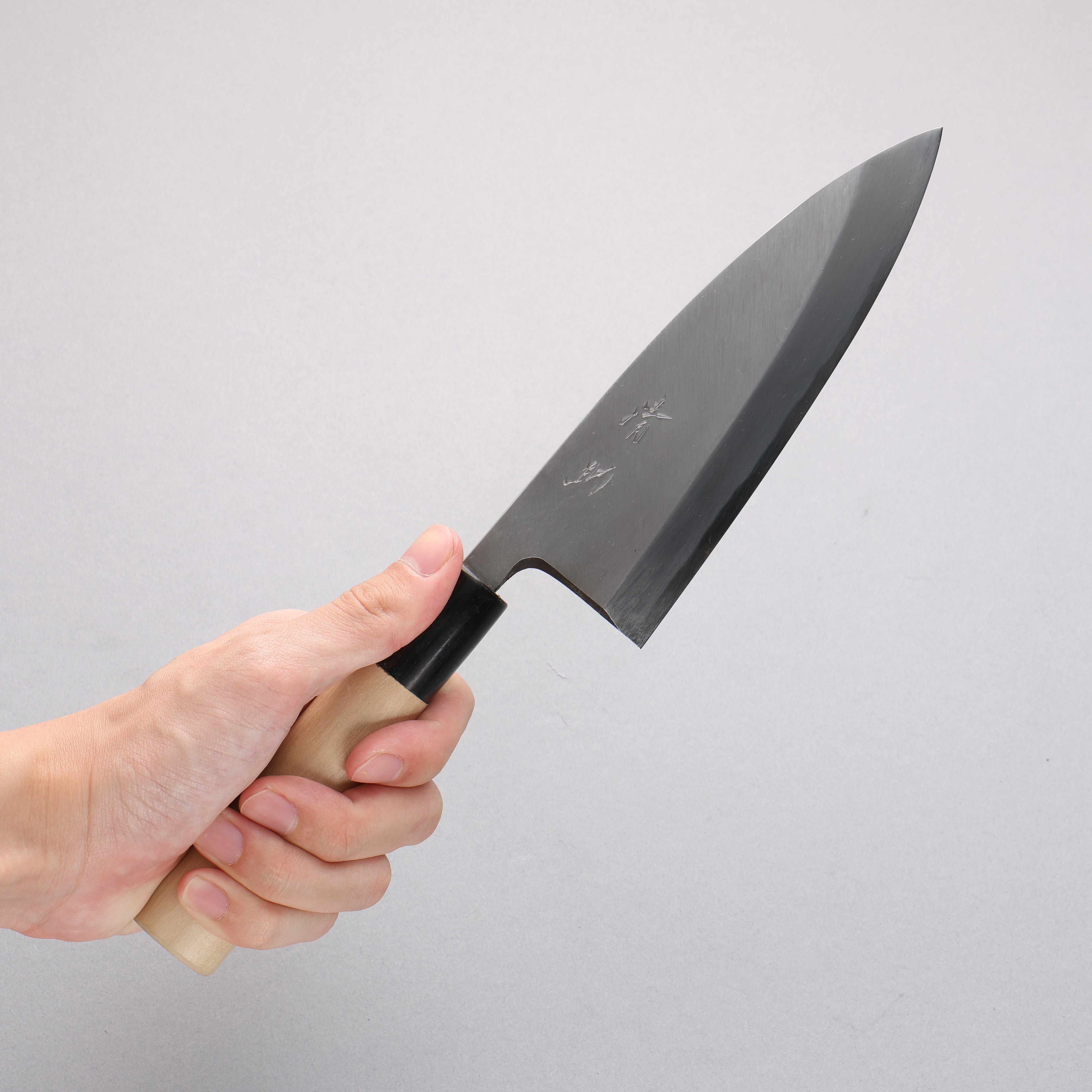 Seisuke White Steel No.2 Kasumitogi Deba Magnolia Handle - Seisuke Knife