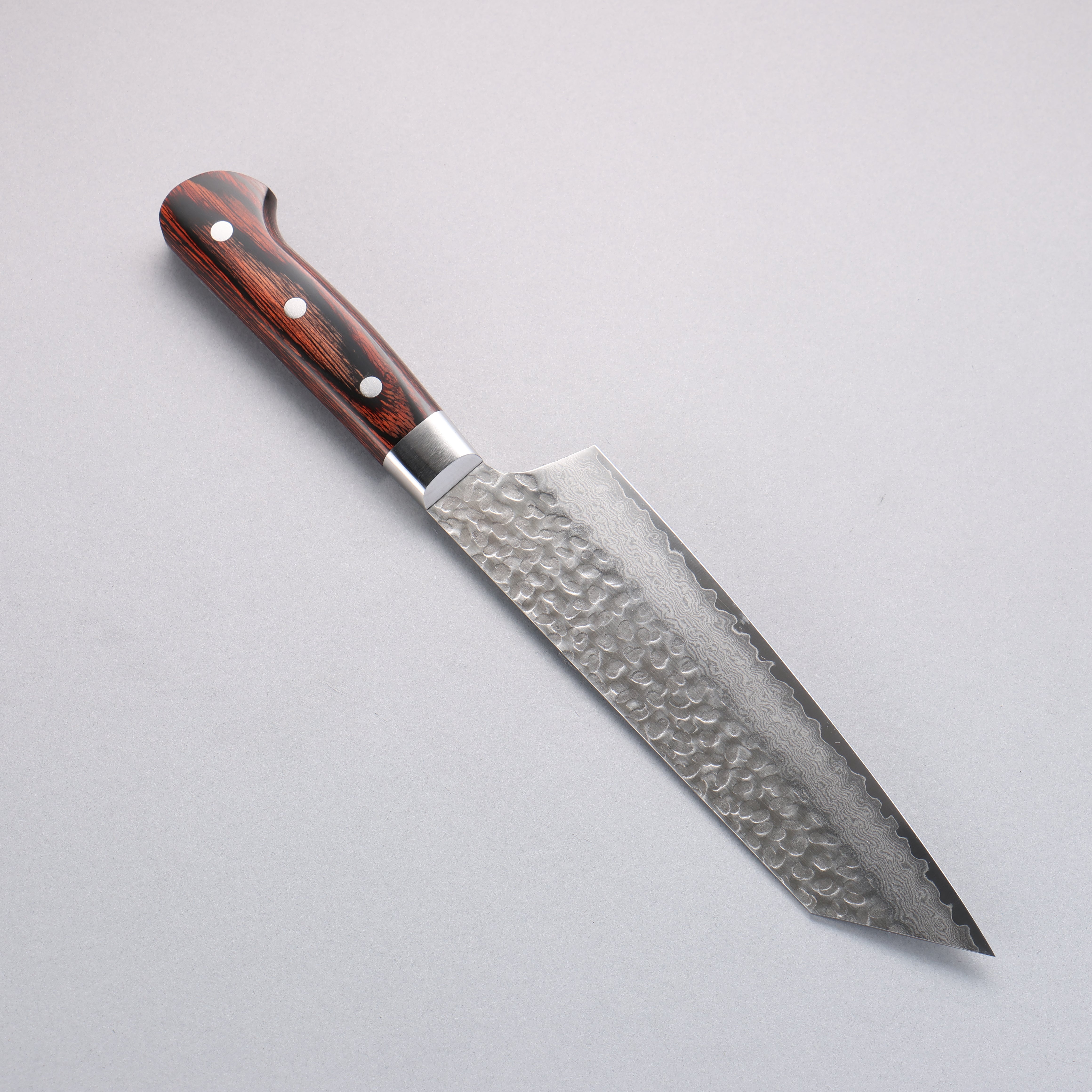 Sakai Takayuki VG10 33 Layer Damascus Kiritsuke Gyuto 190mm Mahogany Pakka wood Handle - Seisuke Knife