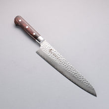  Sakai Takayuki VG10 33 Layer Damascus Gyuto 240mm Mahogany Pakka wood Handle - Seisuke Knife