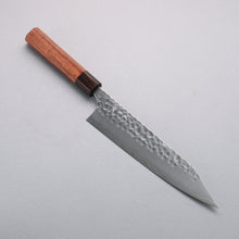  Yoshimi Kato SG2 Hammered(Maru) Kiritsuke Gyuto  210mm Rosewood (Ferrule: Ebony) Handle - Seisuke Knife