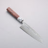 Yoshimi Kato SG2 Damascus Migaki Finished Santoku 170mm Rosewood (Ferrule: White Turquoise) Handle - Seisuke Knife - Slide 1