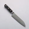 Seisuke Stainless Steel Small Santoku  150mm Black Pakka wood Handle - Seisuke Knife