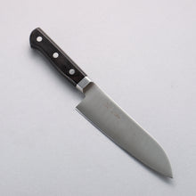  Seisuke Stainless Steel Small Santoku  150mm Black Pakka wood Handle - Seisuke Knife